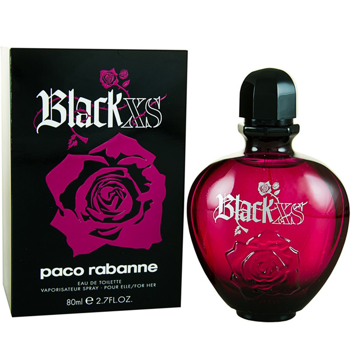 PACO RABANNE BLACK XS EDT (L) 80ML - Alinjazperfumes